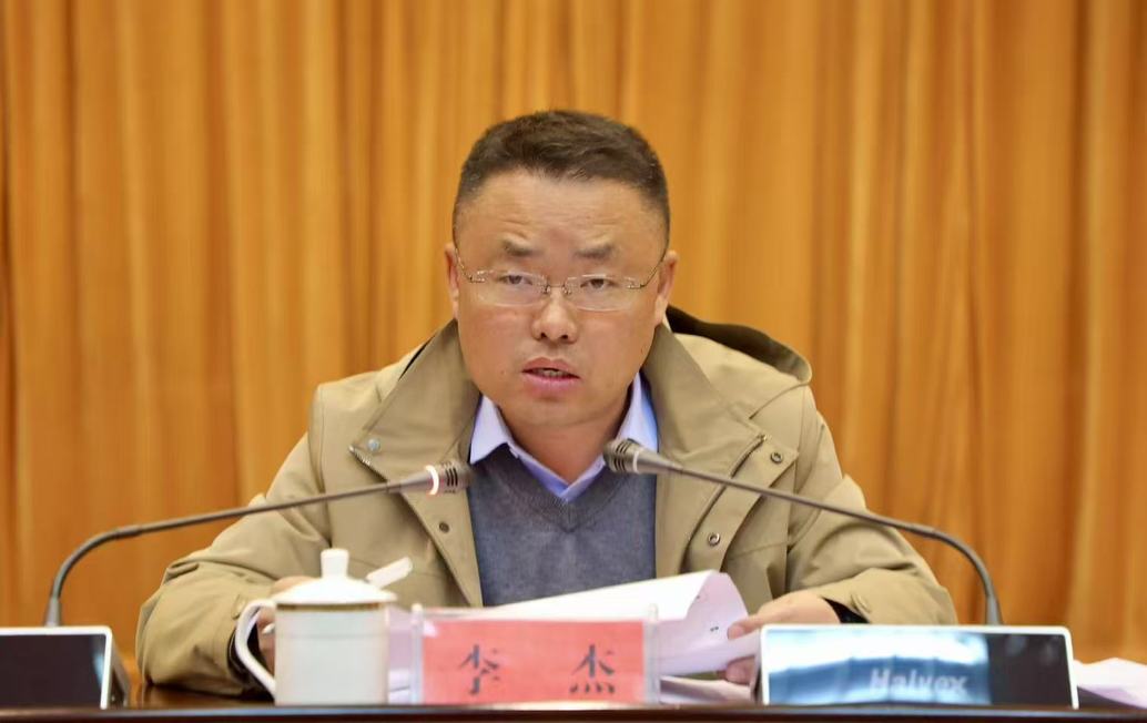 县委副书记,县长李杰出席会议并讲话,县委常委,纪委书记,县监委主任